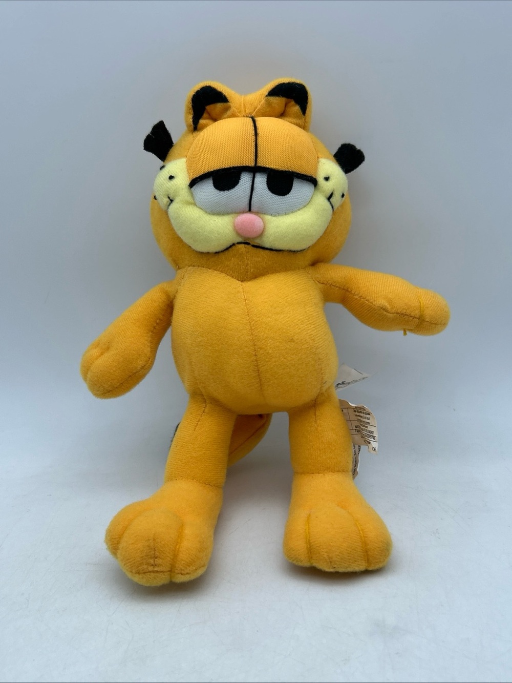 Garfield The Cat PAWS Play by Play Toy Vintage 9” Stuffed Plush Jim Davis